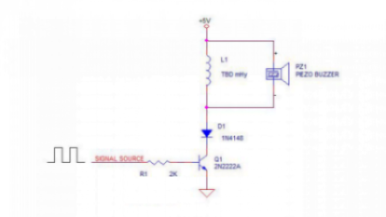 piezoelectric driver circuit